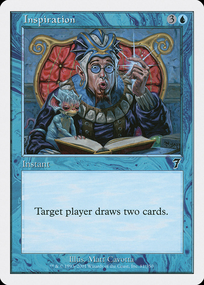 Inspiration [Seventh Edition] MTG Single Magic: The Gathering    | Red Claw Gaming