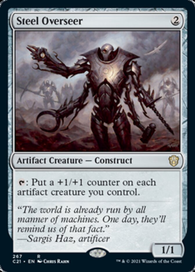 Steel Overseer [Commander 2021] MTG Single Magic: The Gathering    | Red Claw Gaming