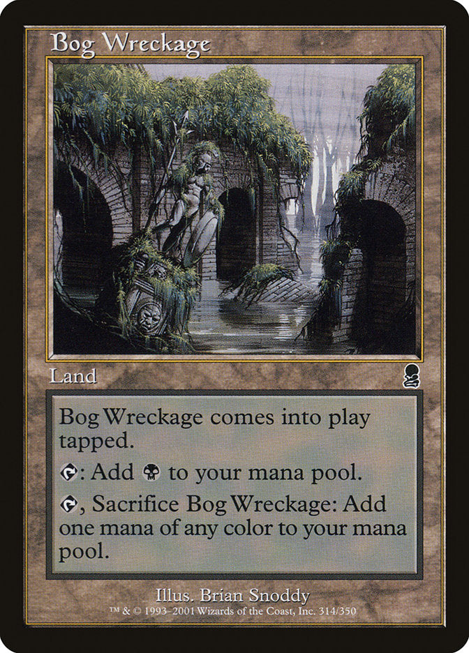 Bog Wreckage [Odyssey] MTG Single Magic: The Gathering    | Red Claw Gaming