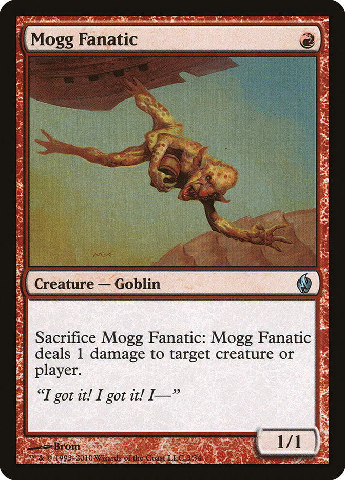 Mogg Fanatic [Premium Deck Series: Fire and Lightning] MTG Single Magic: The Gathering    | Red Claw Gaming