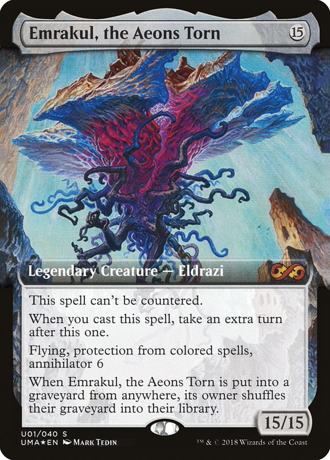 Emrakul, the Aeons Torn (Topper) [Ultimate Masters Box Topper] MTG Single Magic: The Gathering    | Red Claw Gaming