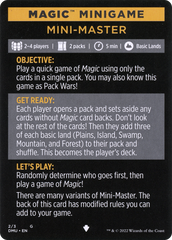 Mini-Master (Magic Minigame) [Commander Legends: Battle for Baldur's Gate Minigame] MTG Single Magic: The Gathering    | Red Claw Gaming