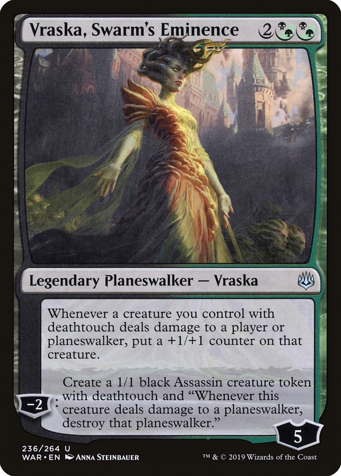 Vraska, Swarm's Eminence [War of the Spark] MTG Single Magic: The Gathering    | Red Claw Gaming
