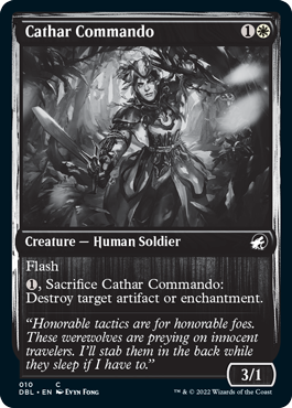 Cathar Commando [Innistrad: Double Feature] MTG Single Magic: The Gathering    | Red Claw Gaming