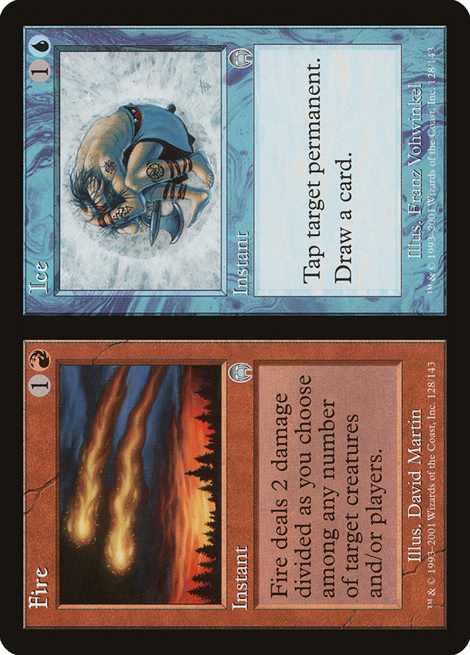 Fire // Ice [Apocalypse] MTG Single Magic: The Gathering    | Red Claw Gaming