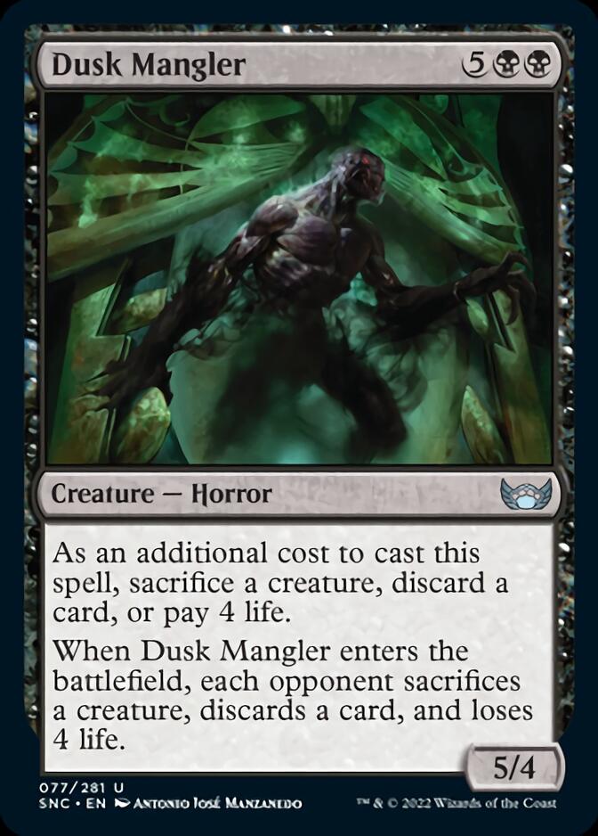Dusk Mangler [Streets of New Capenna] MTG Single Magic: The Gathering    | Red Claw Gaming
