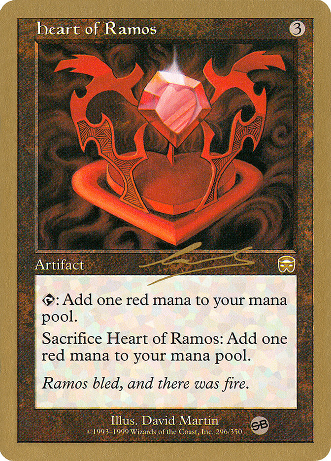 Heart of Ramos (Nicolas Labarre) (SB) [World Championship Decks 2000] MTG Single Magic: The Gathering    | Red Claw Gaming