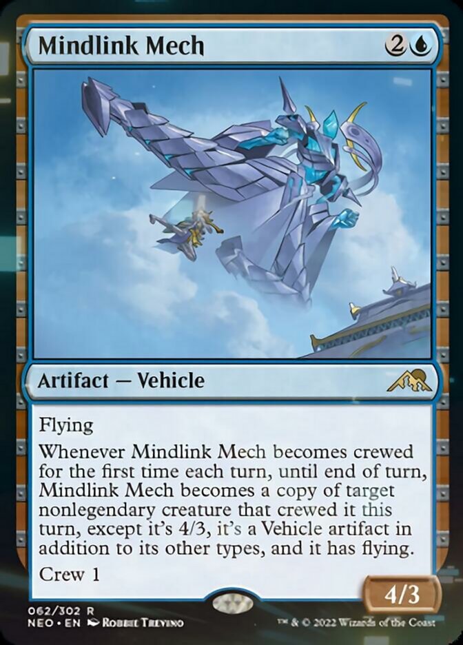 Mindlink Mech [Kamigawa: Neon Dynasty] MTG Single Magic: The Gathering    | Red Claw Gaming