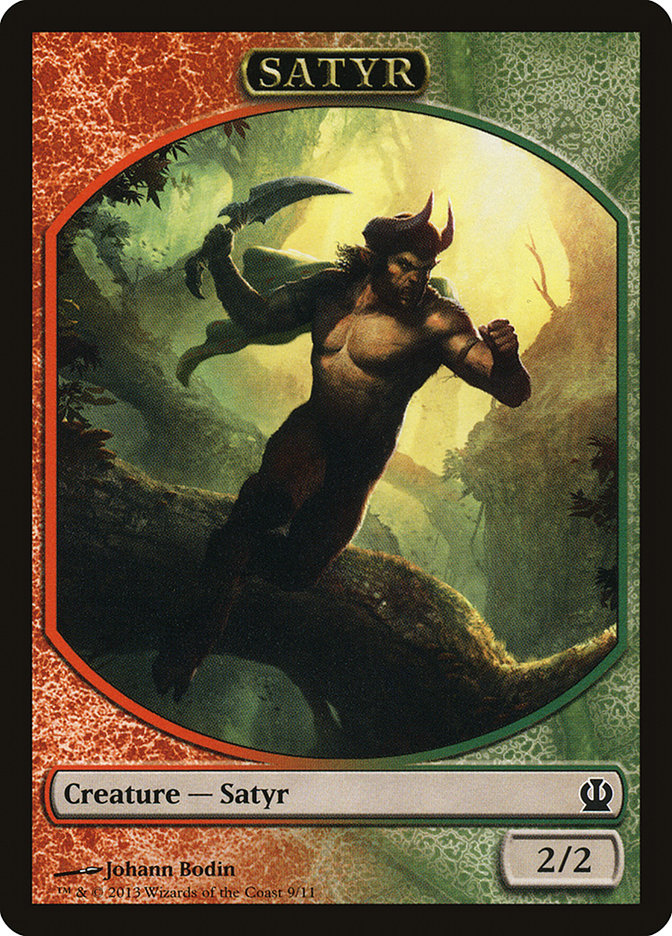 Satyr Token [Theros Tokens] MTG Single Magic: The Gathering    | Red Claw Gaming