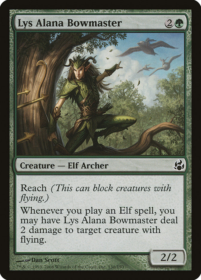 Lys Alana Bowmaster [Morningtide] MTG Single Magic: The Gathering    | Red Claw Gaming