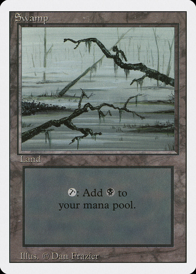 Swamp (300) [Revised Edition] MTG Single Magic: The Gathering    | Red Claw Gaming