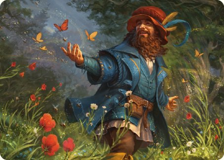 Tom Bombadil Art Card [The Lord of the Rings: Tales of Middle-earth Art Series] MTG Single Magic: The Gathering    | Red Claw Gaming
