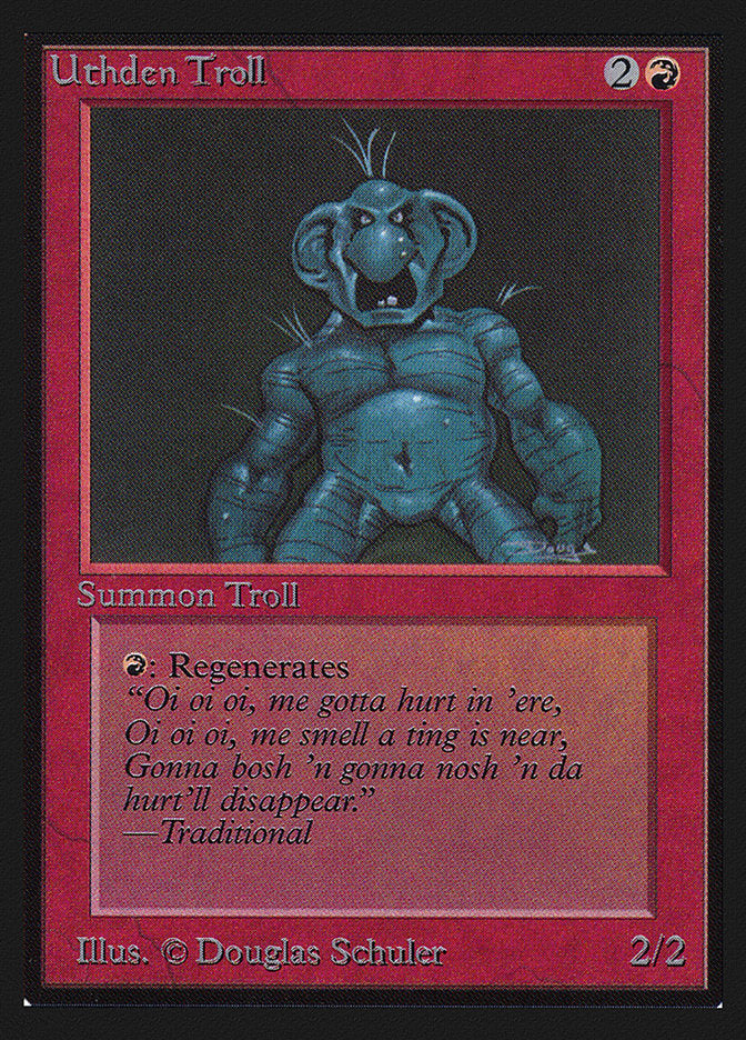 Uthden Troll [International Collectors' Edition] MTG Single Magic: The Gathering    | Red Claw Gaming