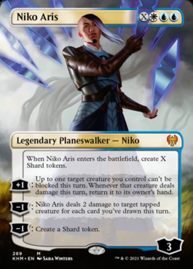 Niko Aris (Borderless) [Kaldheim] MTG Single Magic: The Gathering    | Red Claw Gaming