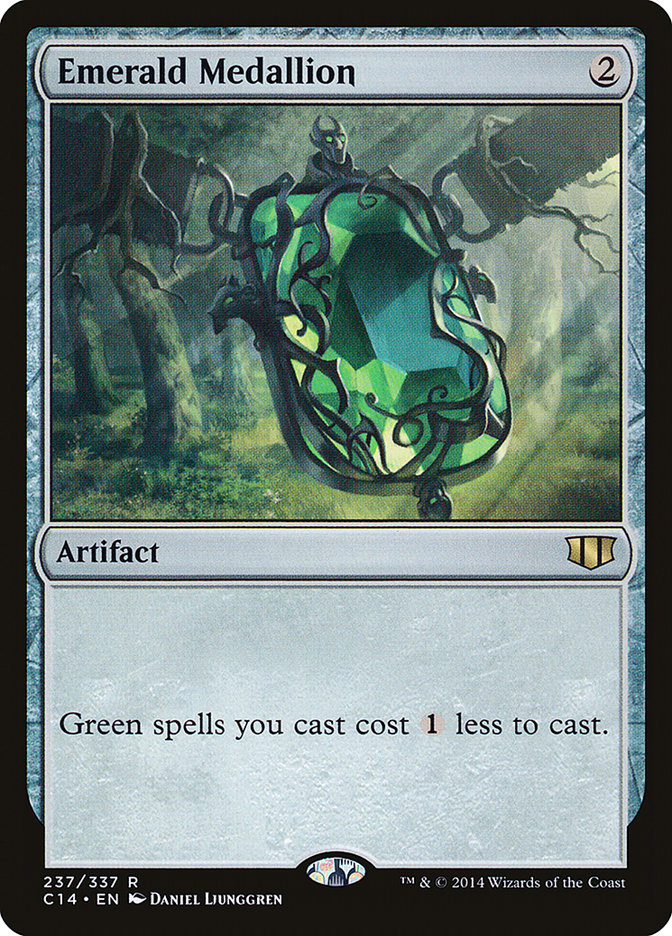 Emerald Medallion [Commander 2014] MTG Single Magic: The Gathering    | Red Claw Gaming