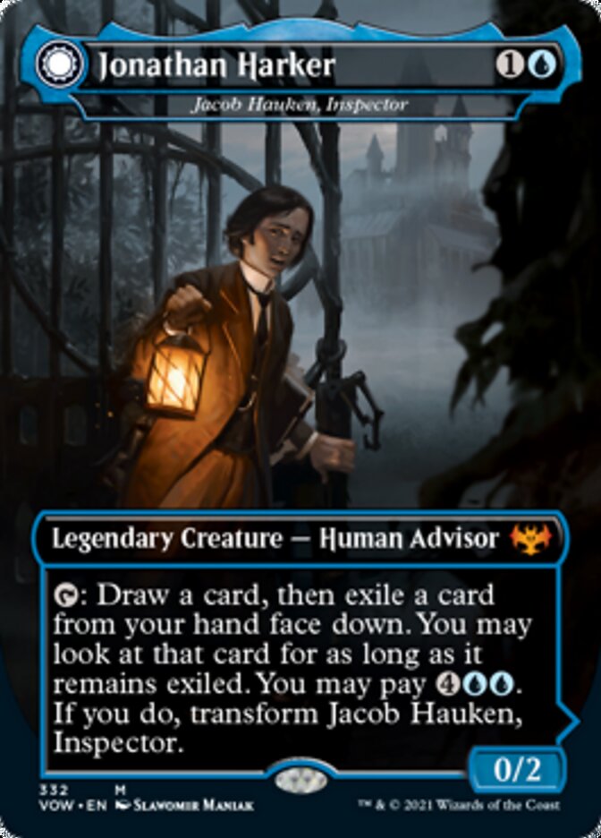 Jacob Hauken, Inspector // Hauken's Insight - Jonathan Harker // Harker's Obsessive Inquiry [Innistrad: Crimson Vow] MTG Single Magic: The Gathering    | Red Claw Gaming