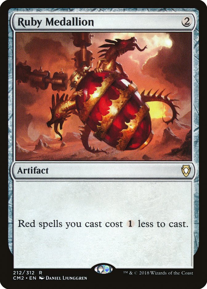 Ruby Medallion [Commander Anthology Volume II] MTG Single Magic: The Gathering    | Red Claw Gaming