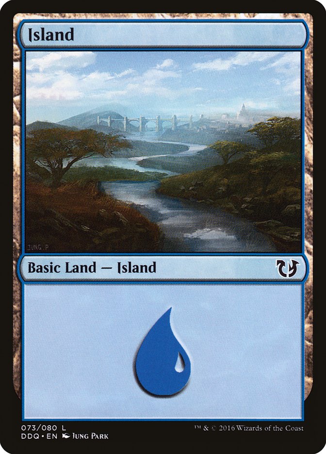 Island (73) [Duel Decks: Blessed vs. Cursed] MTG Single Magic: The Gathering    | Red Claw Gaming