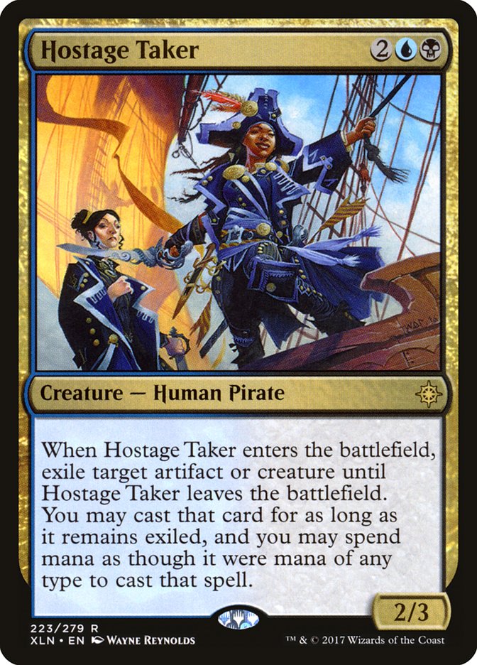 Hostage Taker [Ixalan] MTG Single Magic: The Gathering    | Red Claw Gaming