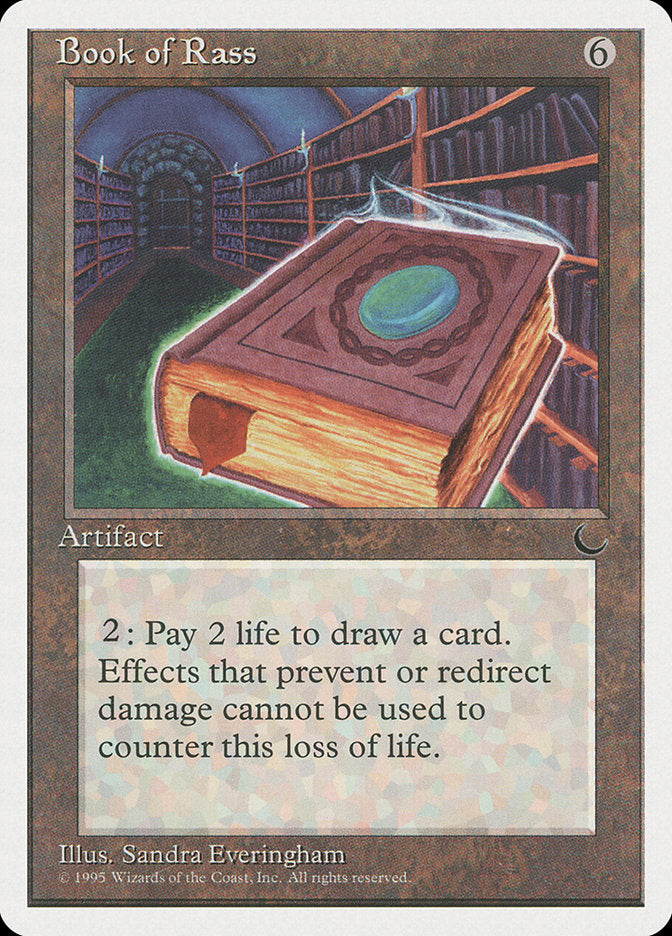 Book of Rass [Chronicles] MTG Single Magic: The Gathering    | Red Claw Gaming