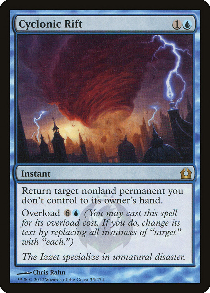 Cyclonic Rift [Return to Ravnica] MTG Single Magic: The Gathering    | Red Claw Gaming