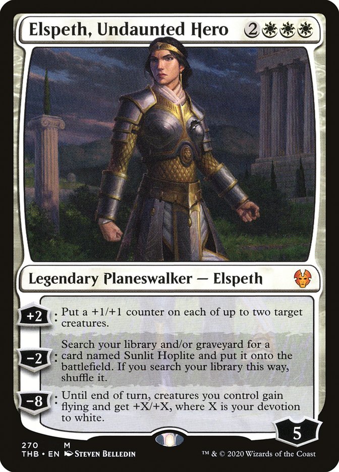 Elspeth, Undaunted Hero [Theros Beyond Death] MTG Single Magic: The Gathering    | Red Claw Gaming