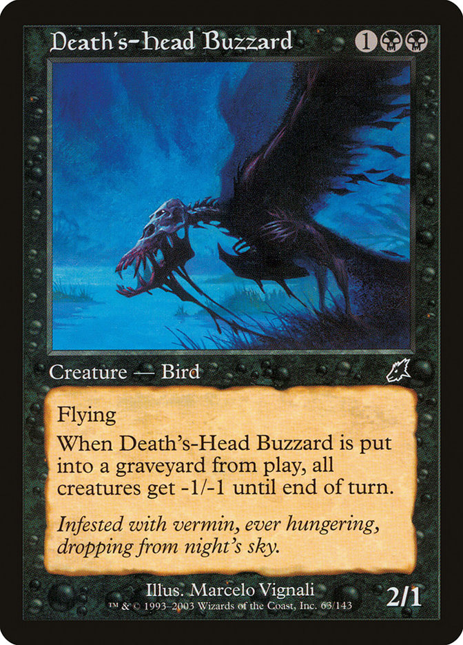 Death's-Head Buzzard [Scourge] MTG Single Magic: The Gathering    | Red Claw Gaming