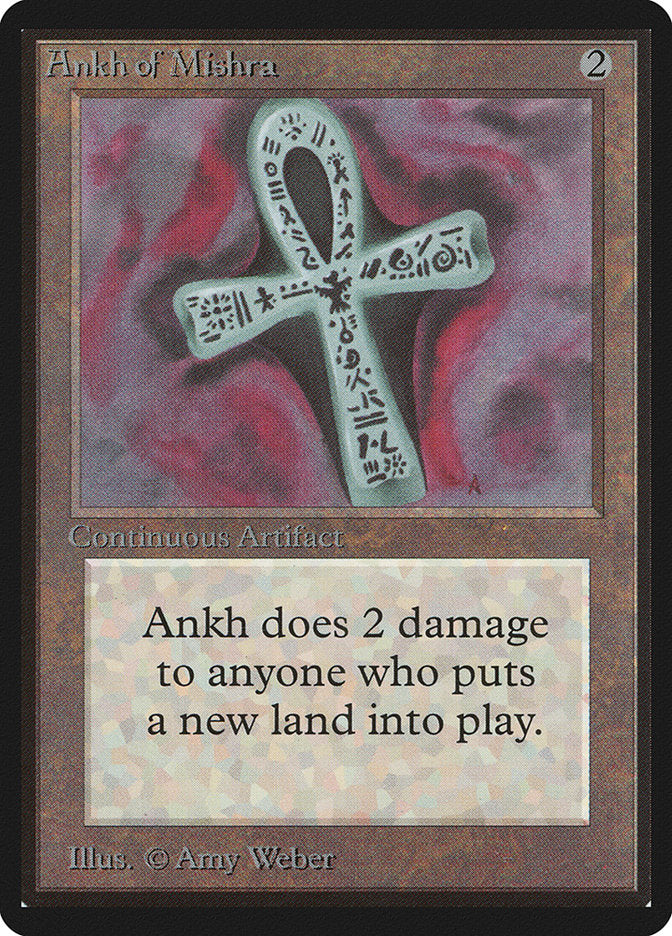 Ankh of Mishra [Beta Edition] MTG Single Magic: The Gathering    | Red Claw Gaming