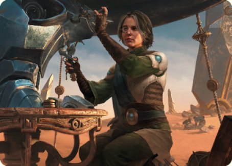 Tocasia, Dig Site Mentor Art Card [The Brothers' War Art Series] MTG Single Magic: The Gathering    | Red Claw Gaming