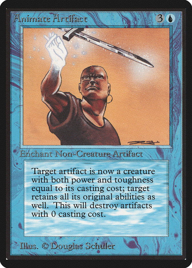Animate Artifact [Beta Edition] MTG Single Magic: The Gathering    | Red Claw Gaming