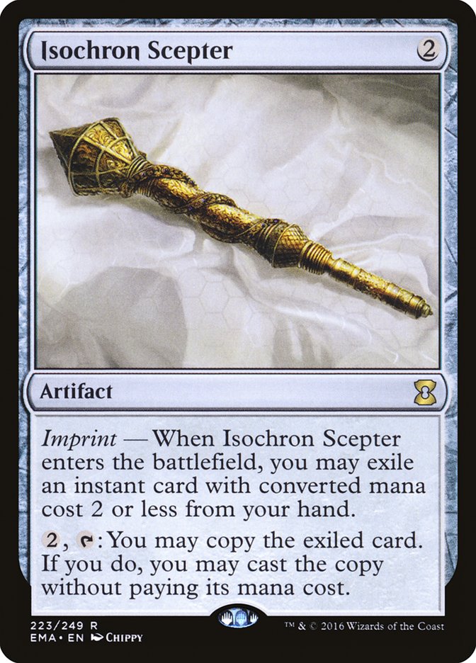 Isochron Scepter [Eternal Masters] MTG Single Magic: The Gathering    | Red Claw Gaming
