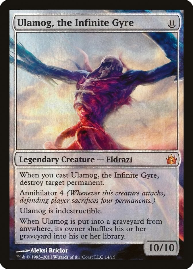 Ulamog, the Infinite Gyre [From the Vault: Legends] MTG Single Magic: The Gathering    | Red Claw Gaming