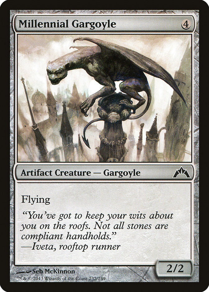 Millennial Gargoyle [Gatecrash] MTG Single Magic: The Gathering    | Red Claw Gaming