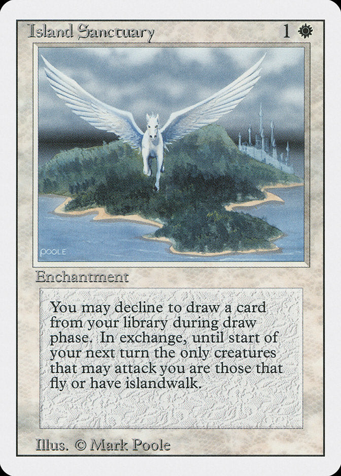Island Sanctuary [Revised Edition] MTG Single Magic: The Gathering    | Red Claw Gaming