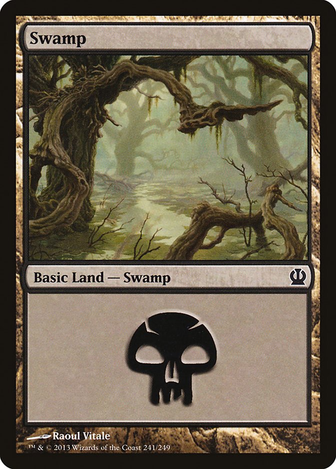 Swamp (241) [Theros] MTG Single Magic: The Gathering    | Red Claw Gaming