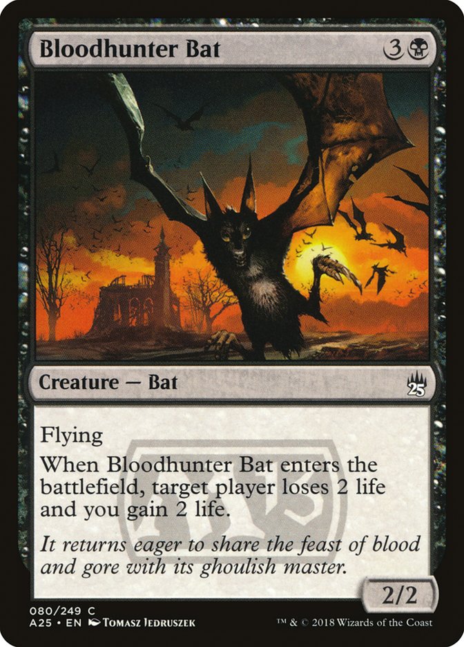 Bloodhunter Bat [Masters 25] MTG Single Magic: The Gathering    | Red Claw Gaming