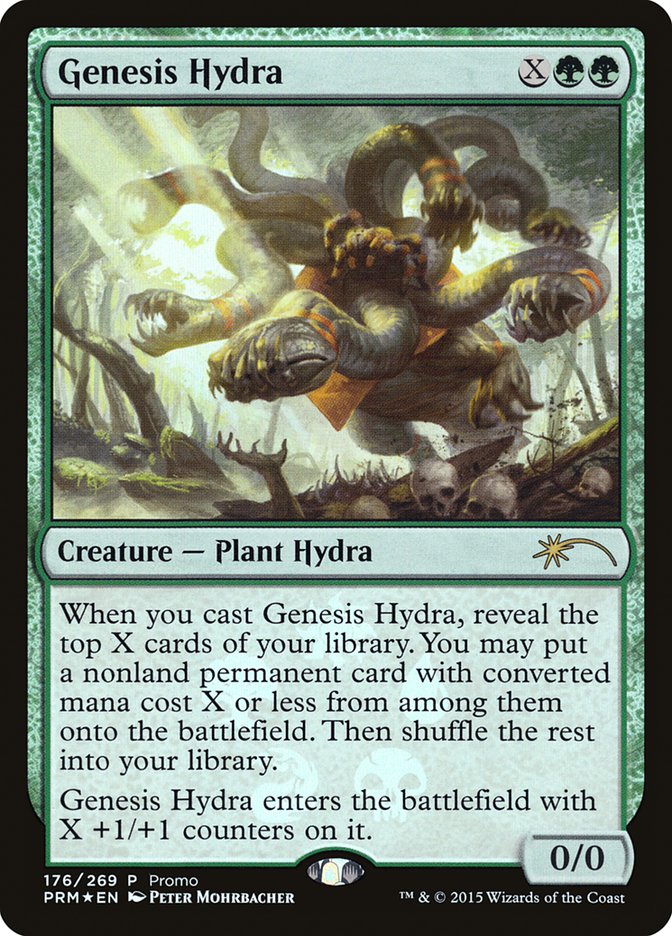 Genesis Hydra [Resale Promos] MTG Single Magic: The Gathering    | Red Claw Gaming