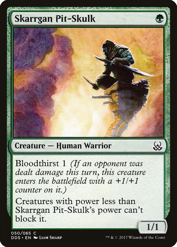 Skarrgan Pit-Skulk [Duel Decks: Mind vs. Might] MTG Single Magic: The Gathering    | Red Claw Gaming
