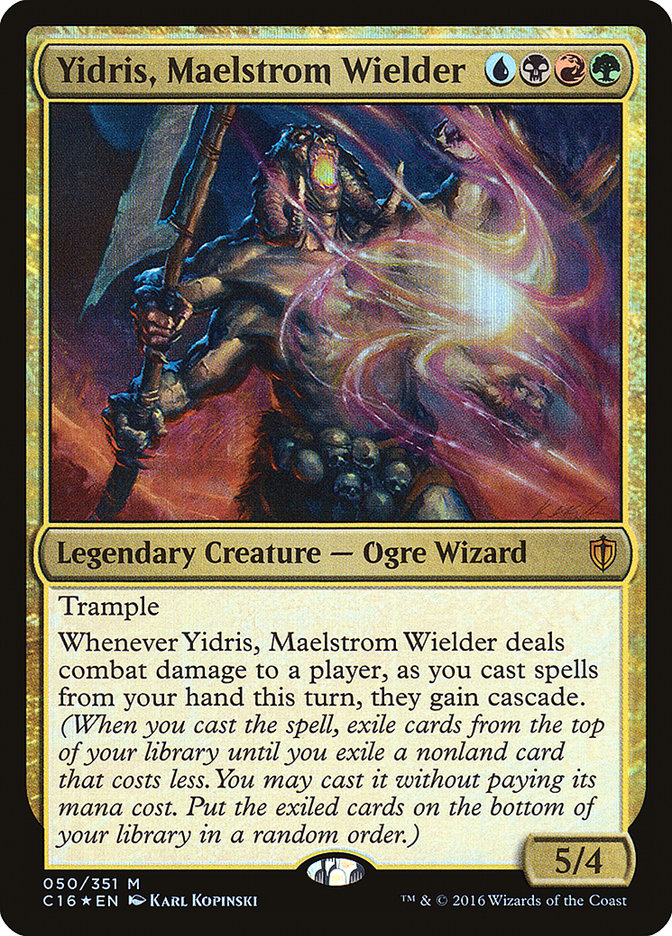 Yidris, Maelstrom Wielder [Commander 2016] MTG Single Magic: The Gathering    | Red Claw Gaming