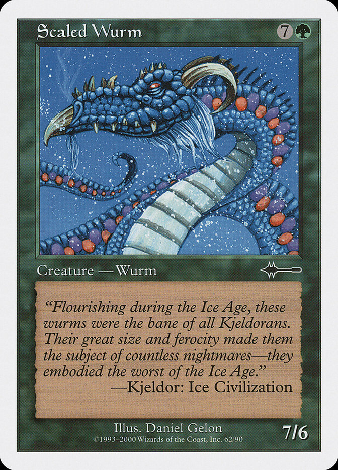 Scaled Wurm [Beatdown] MTG Single Magic: The Gathering    | Red Claw Gaming