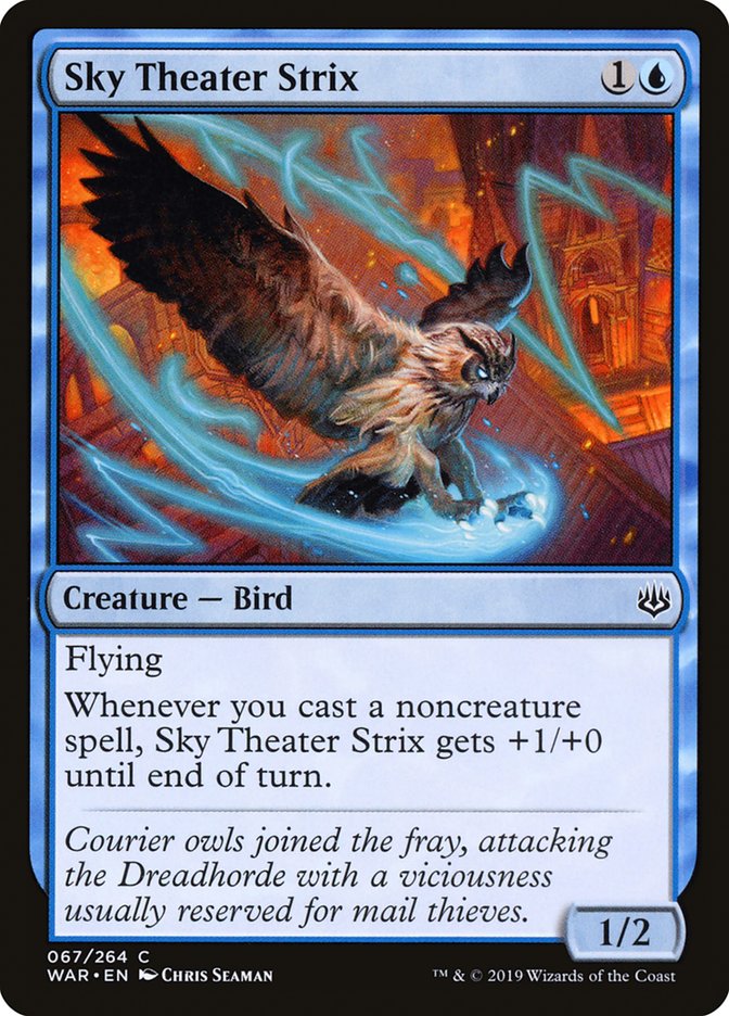 Sky Theater Strix [War of the Spark] MTG Single Magic: The Gathering    | Red Claw Gaming