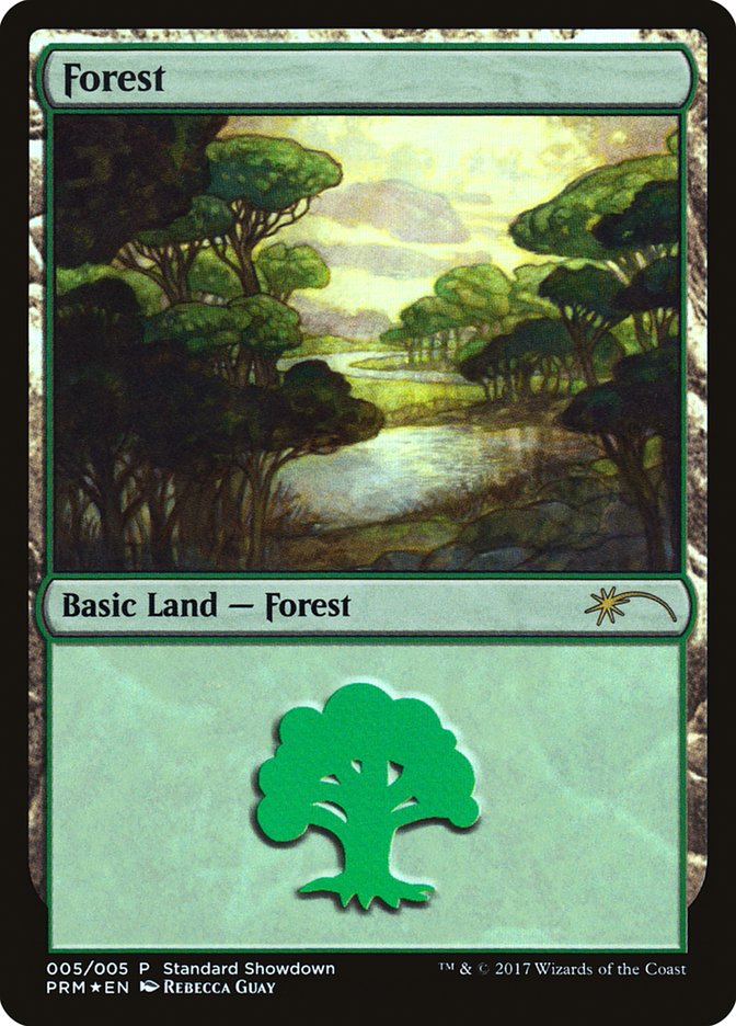 Forest (5) [Ixalan Standard Showdown] MTG Single Magic: The Gathering    | Red Claw Gaming