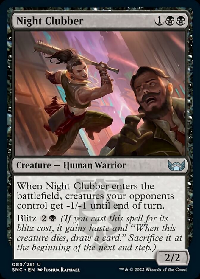 Night Clubber [Streets of New Capenna] MTG Single Magic: The Gathering    | Red Claw Gaming