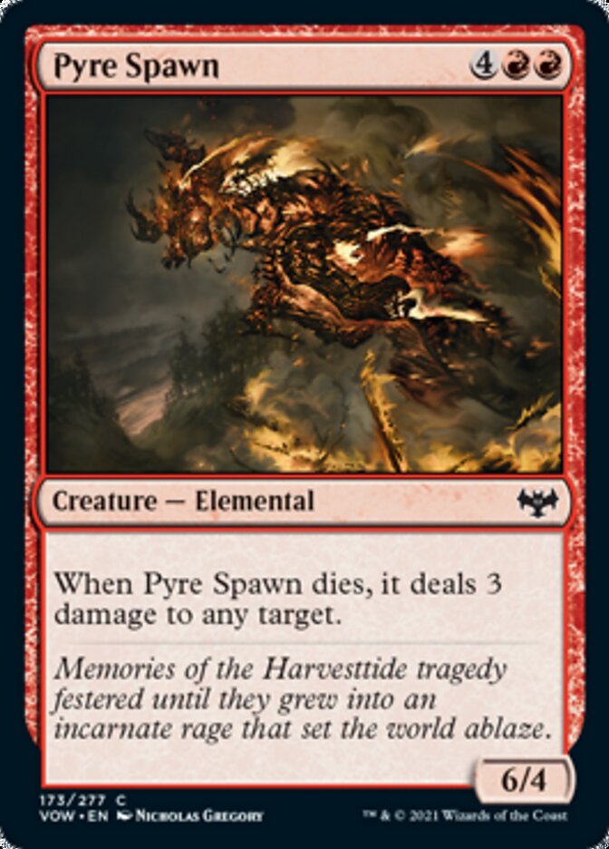 Pyre Spawn [Innistrad: Crimson Vow] MTG Single Magic: The Gathering    | Red Claw Gaming