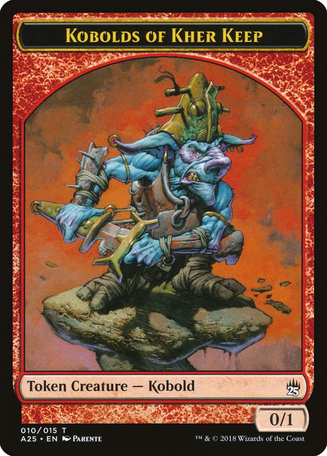 Kobolds of Kher Keep Token [Masters 25 Tokens] MTG Single Magic: The Gathering    | Red Claw Gaming