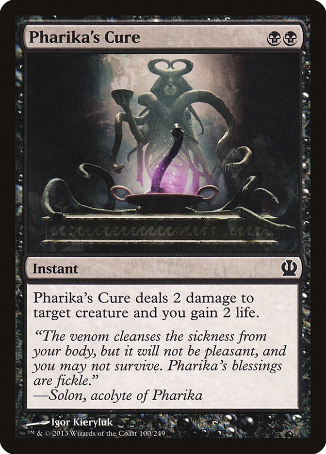Pharika's Cure [Theros] MTG Single Magic: The Gathering    | Red Claw Gaming