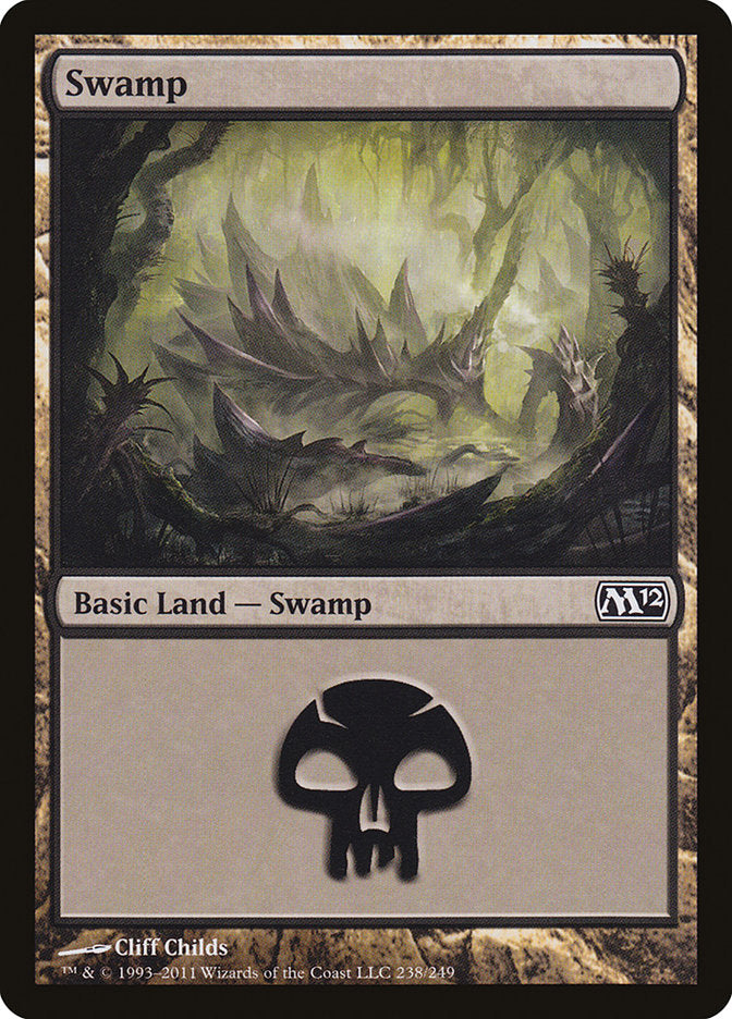 Swamp (238) [Magic 2012] MTG Single Magic: The Gathering    | Red Claw Gaming