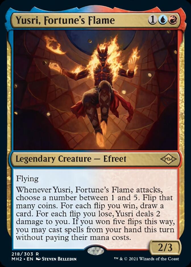 Yusri, Fortune's Flame [Modern Horizons 2] MTG Single Magic: The Gathering    | Red Claw Gaming