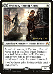 Kytheon, Hero of Akros // Gideon, Battle-Forged [Magic Origins Prerelease Promos] MTG Single Magic: The Gathering    | Red Claw Gaming