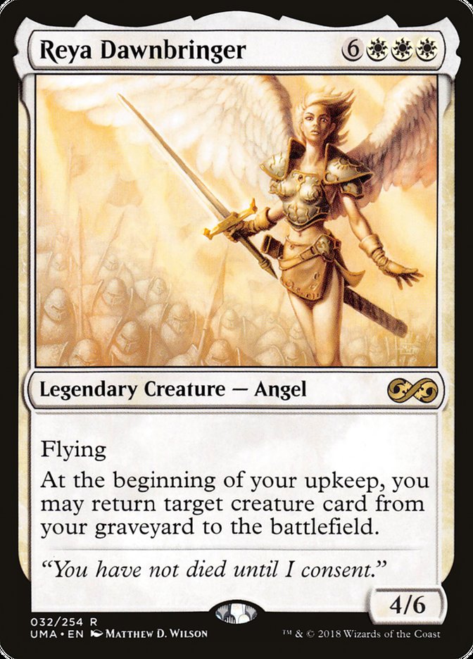 Reya Dawnbringer [Ultimate Masters] MTG Single Magic: The Gathering    | Red Claw Gaming